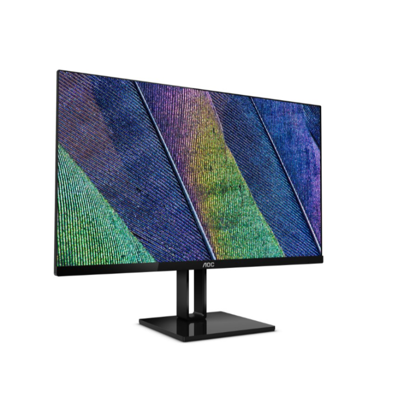AOC 24V2Q FHD Flat Monitor, 250 Nits Brightness, 1920x1080, IPS Panel ...