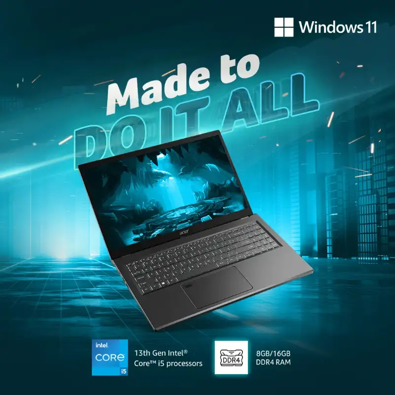 Acer NX.KW1SI.002 Notebook A515-58M Laptop, Intel Core i5