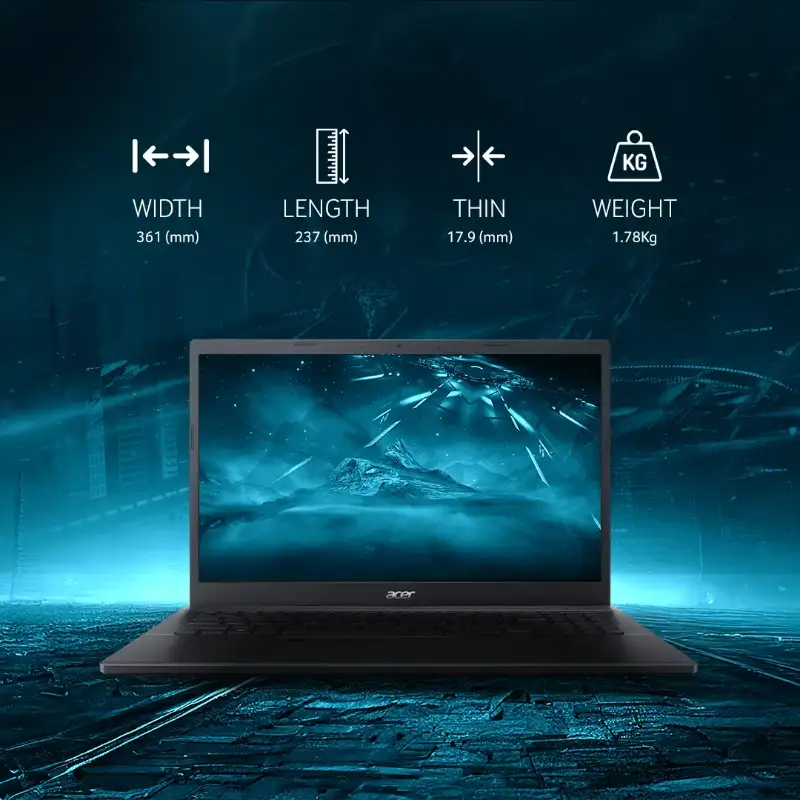 Acer NX.KW1SI.002 Notebook A515-58M Laptop, Intel Core i5