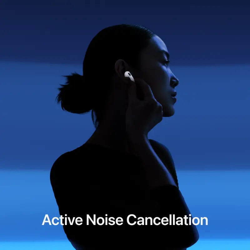 Apple MXP93HN/A AirPods 4 Active Noise Cancellation, True Wireless