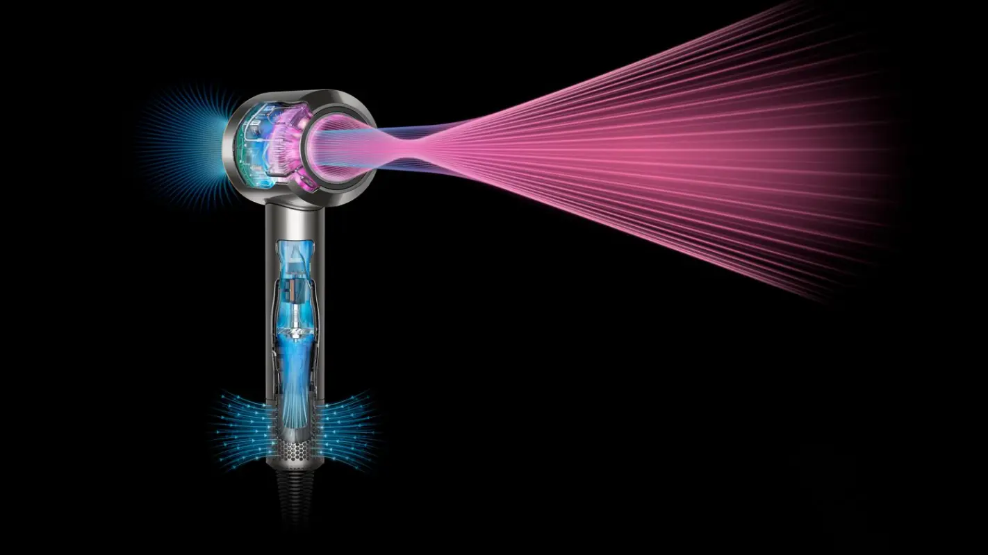 Dyson 389934-01 Supersonic Hair Dryer HD08 with 4 Heat Settings