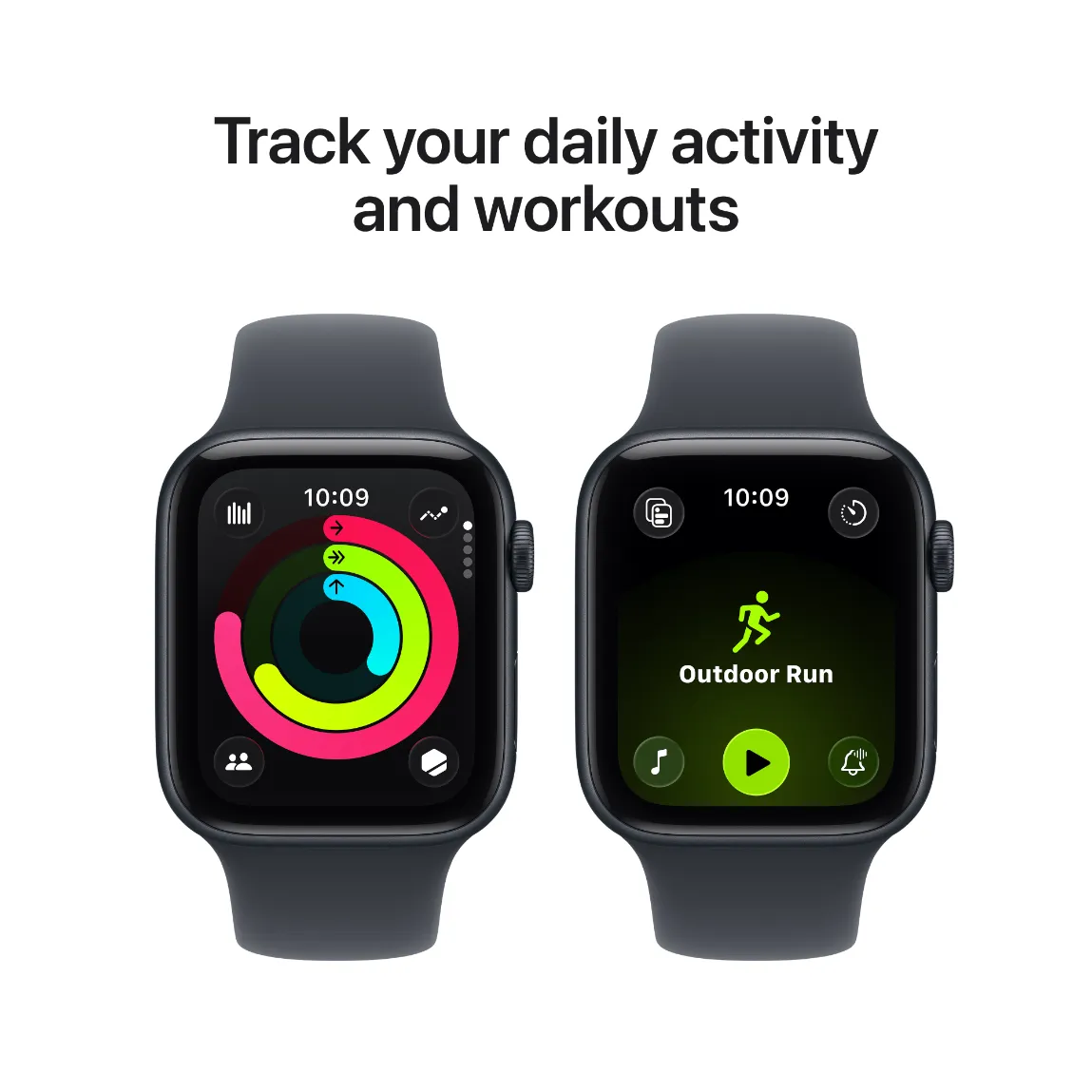 Apple Watch SE 3 MEHQ4HN/A, GPS, 44mm, Midnight Aluminium Case