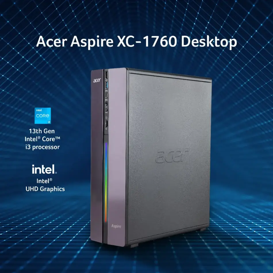 Acer UD.351SI.00E, Aspire, Intel Core i3-12th Gen, 8GB RAM
