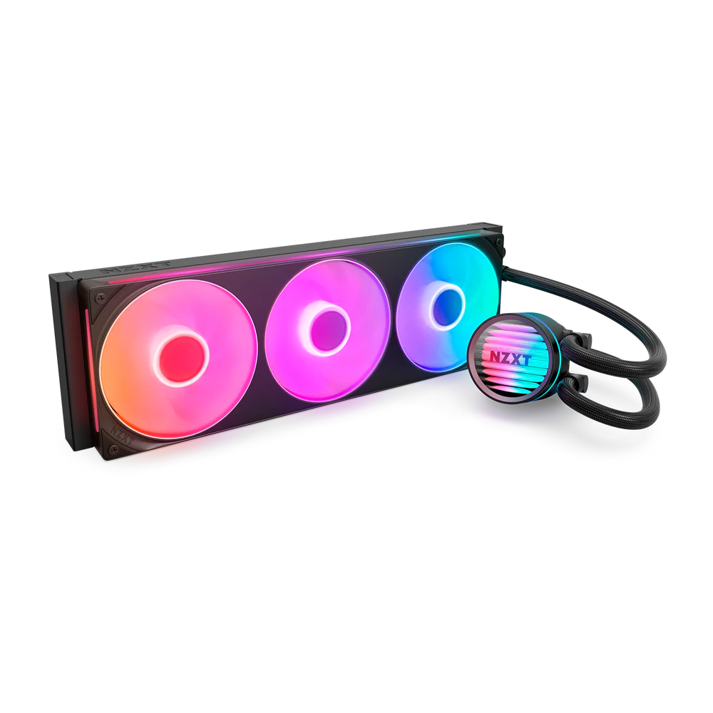 NZXT RL-KR360-B1 Kraken Core 360 RGB, 360mm RGB AIO Liquid Cooler