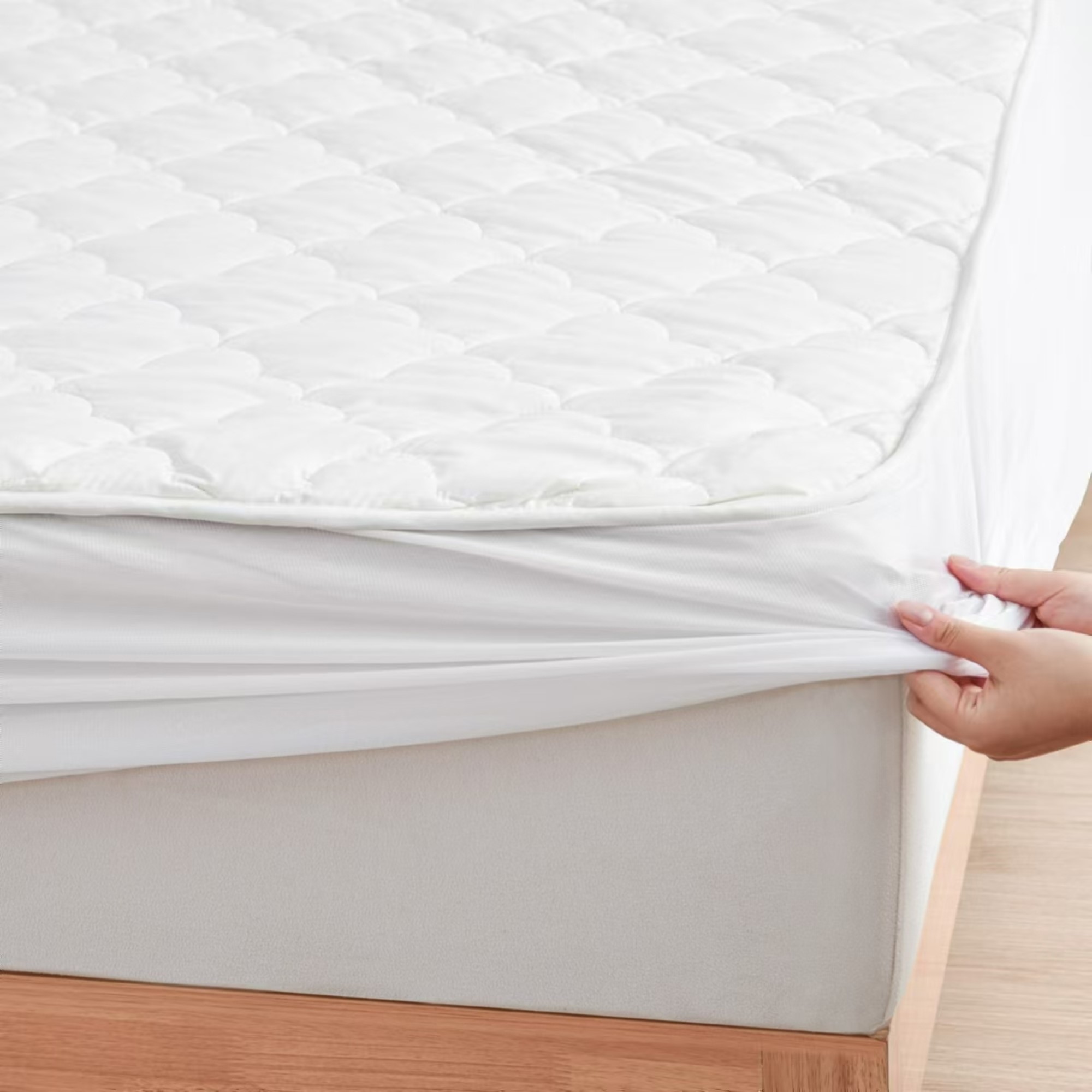 Electric Blanket Fully Fitted Washable Heated Cotton Quilted Single Double Queen - Picture 36 of 56