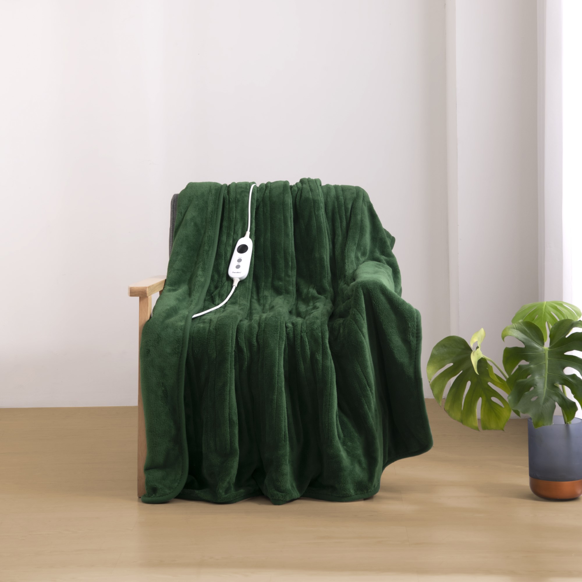 Dreamaker Washable Electric Heated Throw Rug Snuggle Blanket Fleece Faux Fur - Picture 28 of 156