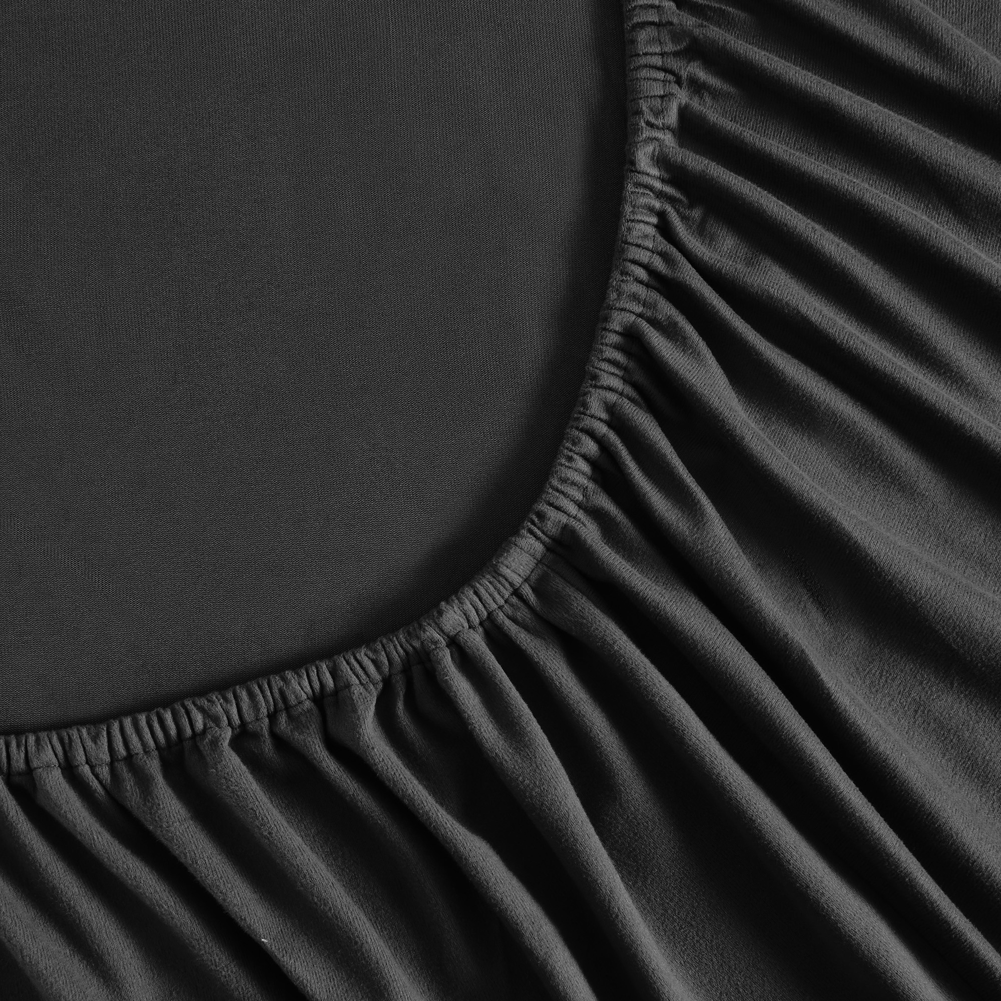 Dreamaker Micro Flannel Sheet Set Single Bed Charcoal